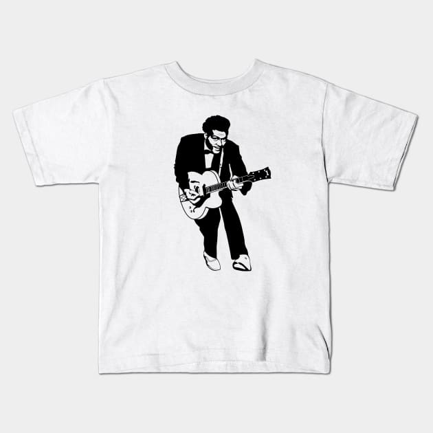 Chuck Berry Kids T-Shirt by Woah_Jonny